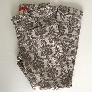 Anthropologie Cartonnier Charlie Brocade Trousers